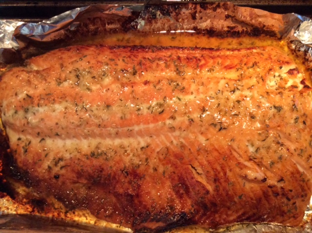 Easy Glazed Salmon
